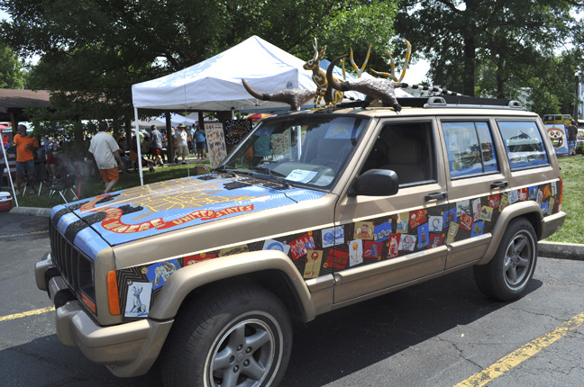 Collinsville Catsup Bottle CIA Car Show