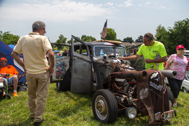 Collinsville Catsup Bottle CIA Car Show