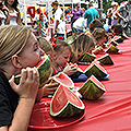 Collinsville Hot Dog Eating Contest