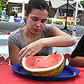 Collinsville Hot Dog Eating Contest