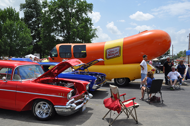 Collinsville Catsup Bottle Car Show