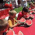 Collinsville Hot Dog Eating Contest